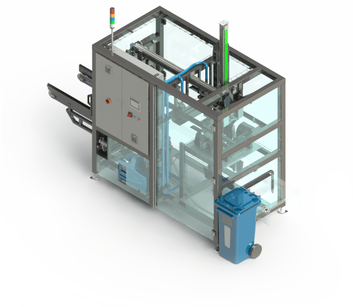 Verpackung Aufrichter