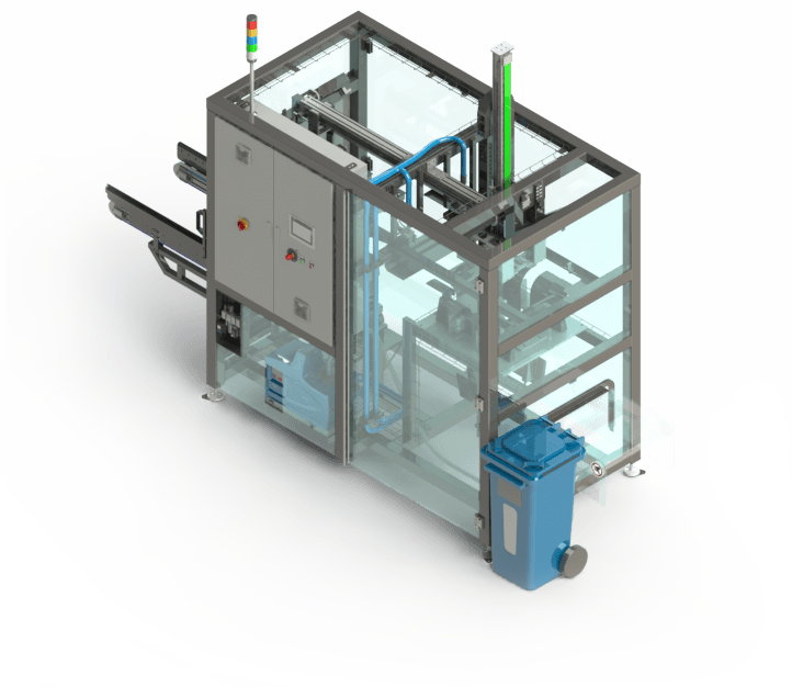 Verpackung Aufrichter