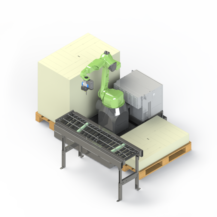 Sonderlösung einer Fördertechnik